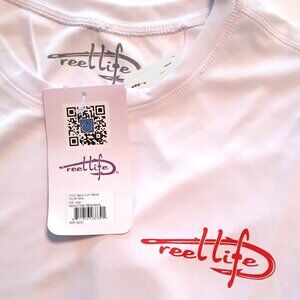 ReelLife Men's Shirt Size XL UV 50 Long Sleeves American Flag New With Tag